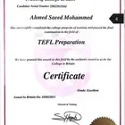 معلم لغة إنجليزية لمرحلة المتوسط English teacher