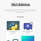 تصميم موقع تعريفي احترافي