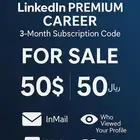 اشتراك لينكيد ان بريميوم 3 اشهر LinkedIn Premium