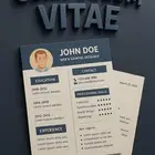 تصميم CV سيرة ذاتية بنظام ATS   إيميلات