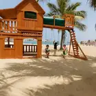 شاليه للايجار بدرة العروس شاطئ الحمراء على البحر المفتوح