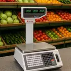 ميزان باركود الكتروني جهاز ميزان باركود خضار وفاكهه