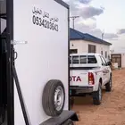 عربة توصيل خيل آمنه وحديثة