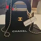شنطة Chanel Black Mini Small Kelly اصلية من البوتيك جديدة