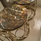 طاولات ضيافه من ميداس عدد ثلاثه