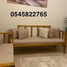 كنب خشب ( كراسي جيزانية)