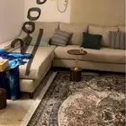 طقم كنبي بيج للبيع