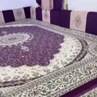 طقم مجلس كامل سجاد تركي ثقيل وستائر ومخاد نوع ممتاز