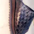 صندل جلدي منسوج صناعة ايطاليه