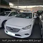 مازدا للبيع 2015 قير اوتوماتيك بنزيم ممشى 300الف