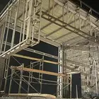 تصميم وتنفيذ كافيه سقف هنجر وجدار اسمنت بورد