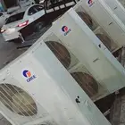 مكيفات دولابي جري مستعمل 5 طن موفره للكهرباء