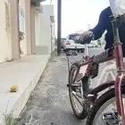 سيكل رامنبو نضيف عنابي