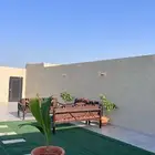 استراحة للايجار موقع هادي ومرتفع