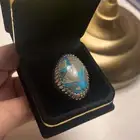 خواتم فيروز إيراني طبيعي