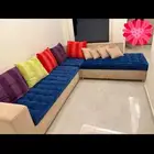 كنب حرف L استخدام نظيف