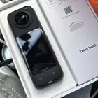 كاميرا insta 360 x4 جديدة لم تستخدم مفتوح الكرتون فقط