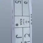 لوحة مميزه حرفيم متشابهات ورقمين 95