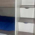 سرير أطفال دورين والثالث سحب