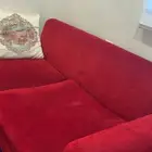 كنبتين كبيره مع طاوله كبيره