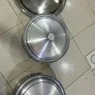 قدور ذبايح وصحن كبير