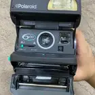 Polaroid 600 كاميرا فوريه قديمه مخزنه