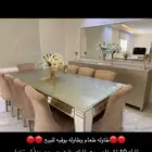 طاوله طعام وطاوله بوفيه