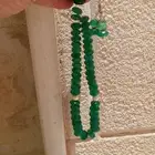 ملكي سبحة زمرد طبيعي مشروطة