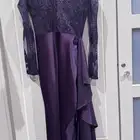 فستان مناسبات ليلكي يناسب مقاس سمول وميديم