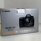 للبيع كيمرة كانون 5D MARK IV مع عدسة الكت 24-105
