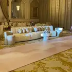 تاجير كوش افراح وكنب VIb وتزيين ورد ومداخل وستاير