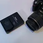 كاميرا d5100 مع عدسة وبطارية