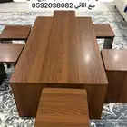طاوله خشب اصلي جديده للبيع