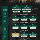 متاح شقة أمامية 5 غرف ب 595 الف بطحاء قريش-جامع التعاون