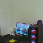 بي سي للبيع مع الطاولة والسماعات