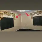 ديكور ستاره لون ذهبي