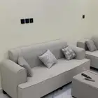 كنب اثاث منزل 5 قطع 8 متر جديد استخدام شهرين. فقطا