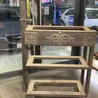 رافعة شوكة يدوية و شواية حديد العدد اثنين