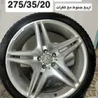 جنوط مرسيدس اصلية مقاس 20
