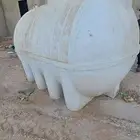 للبيع خزان فيبر مستعمل مصنع الزامل 7000 لتر