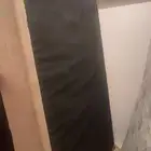 سرير نفر ونص مع مرتبة وظهر السرير