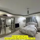 غرفة نوم. سرير نفر