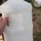 ماكينة تصنيع دبه الماء بيضاء