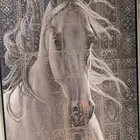 لوحة (( خيل )) فنية احترافية متر في مترين