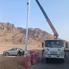 ونش كرين سله للإيجار اليومي والشهري داخل المدينة وخارجها