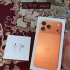 ايفون 17 برو ماكس برتقالي ( 512 قيقا) سماعة ايربودز الإصدار4