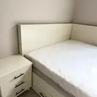 Full room (bed wardrobe desk night table)