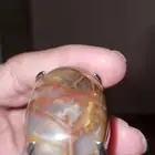 خاتم فضة عقيق نادر قديم و كبير