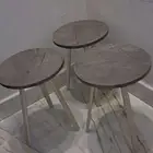 طاولات تقديم وكرسي من ايكيا كأنه جديد