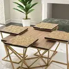 طاولات خدمة وطاولة كبيرة بالوسط للبيع جدة